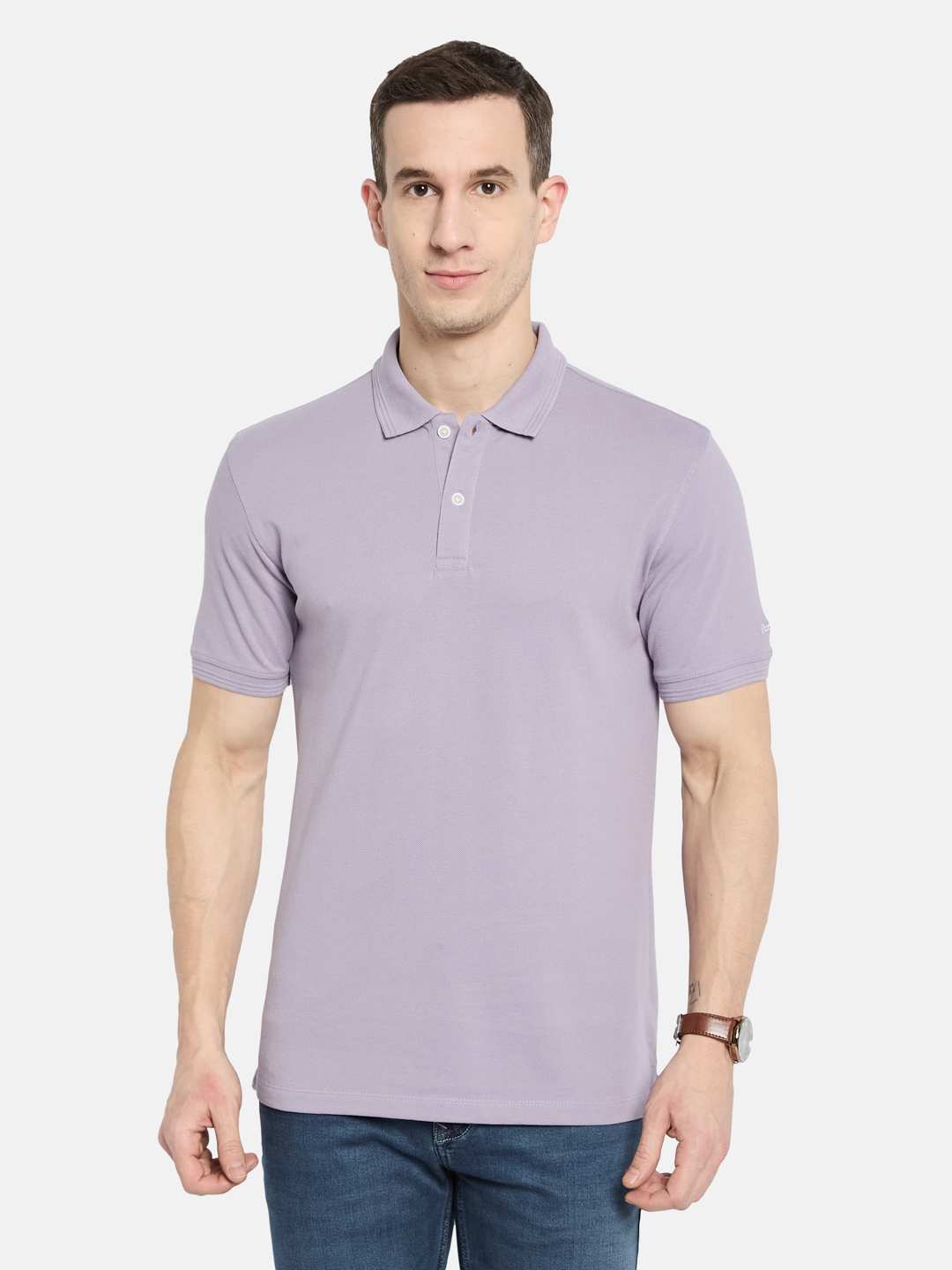 Octave Men Polo Collar T-shirt