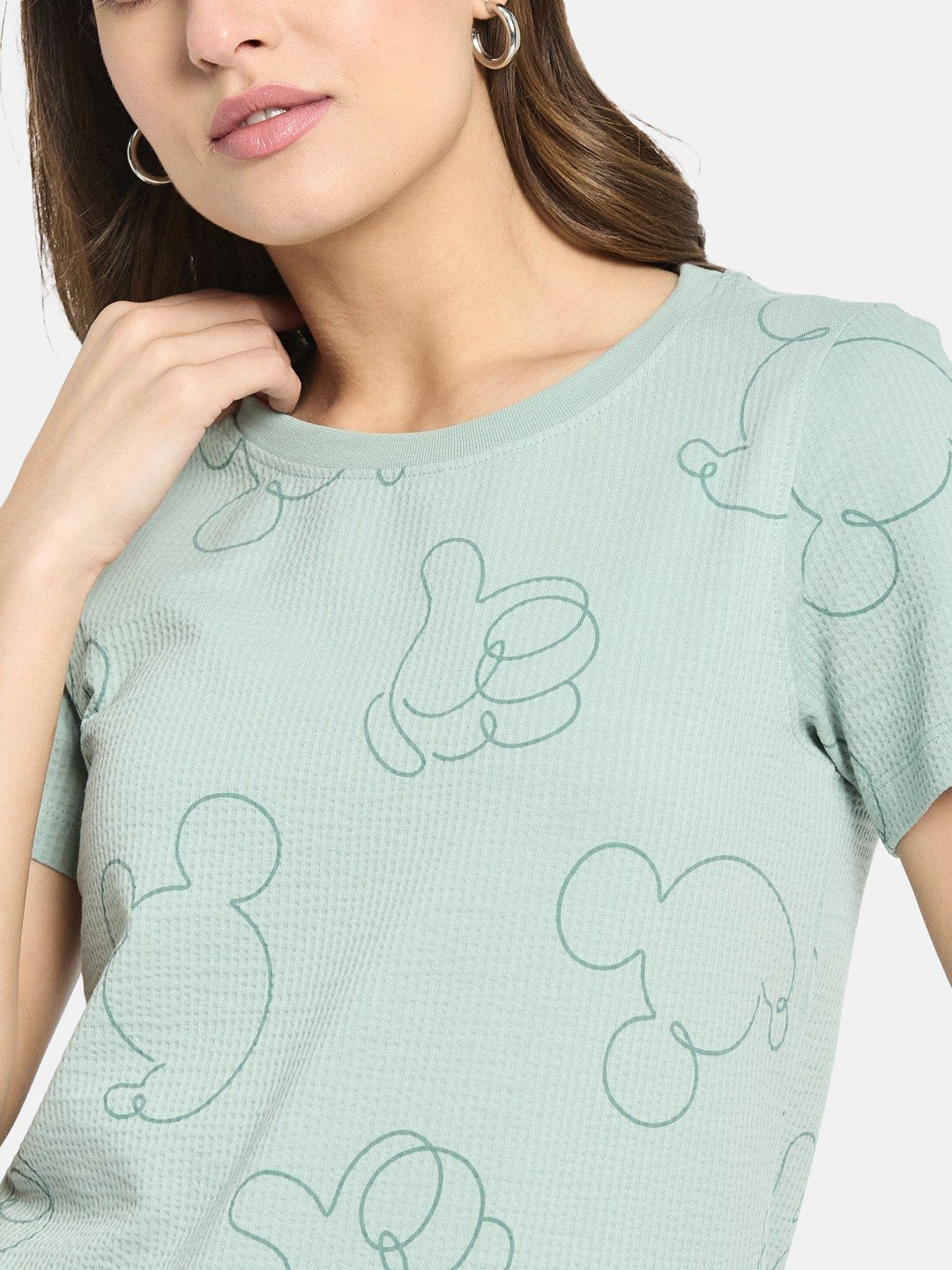 METTLE Women Printed T-shirt