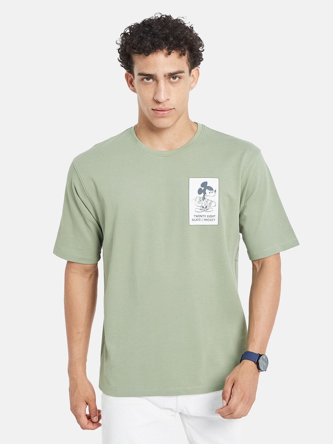 Octave Men Graphic Mickey Mouse T-shirt