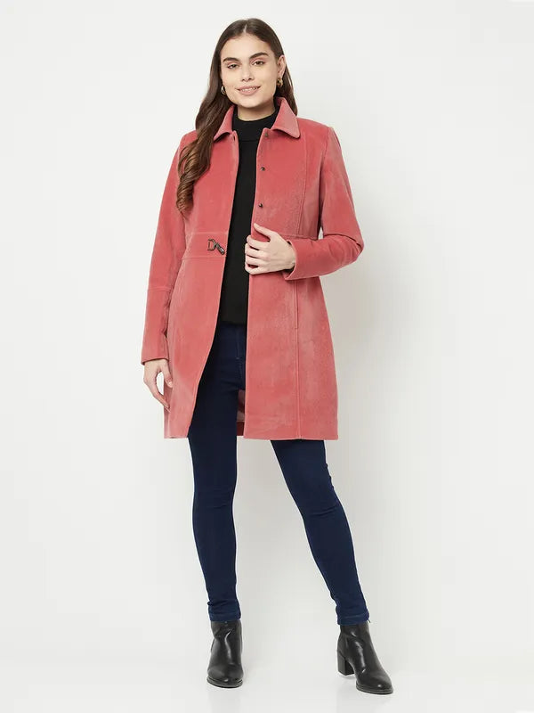 Women Blush Coat