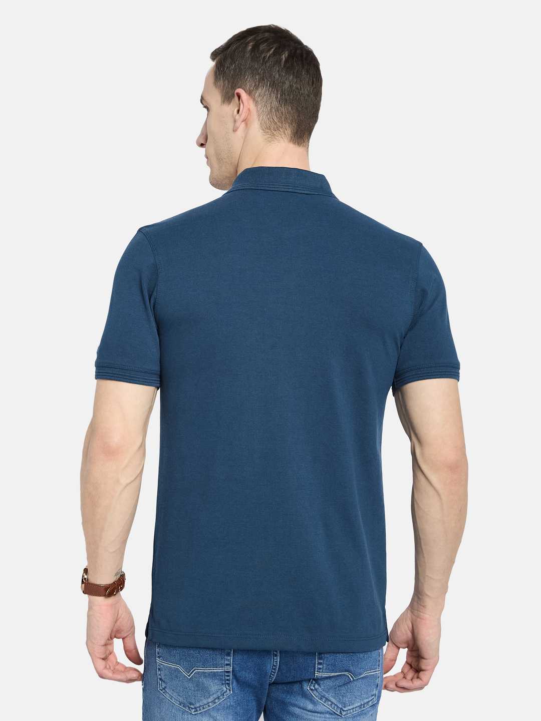 Octave Men Polo Collar T-shirt