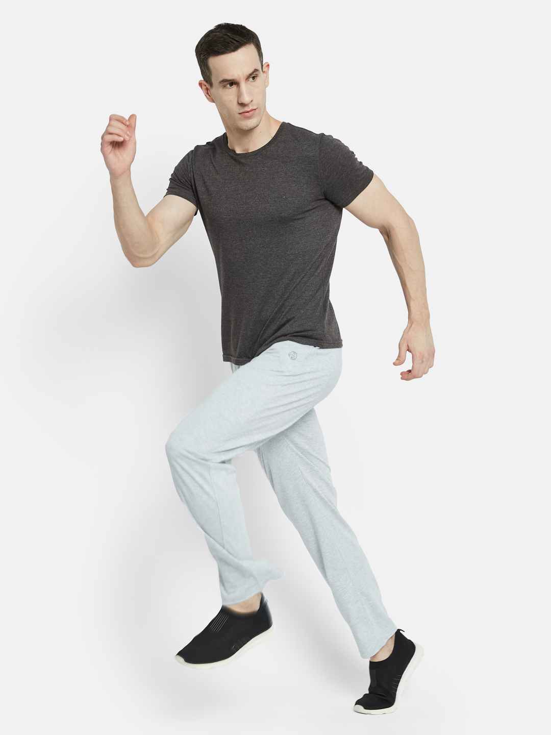Octave Men Cotton Mid-Rise Track Pants
