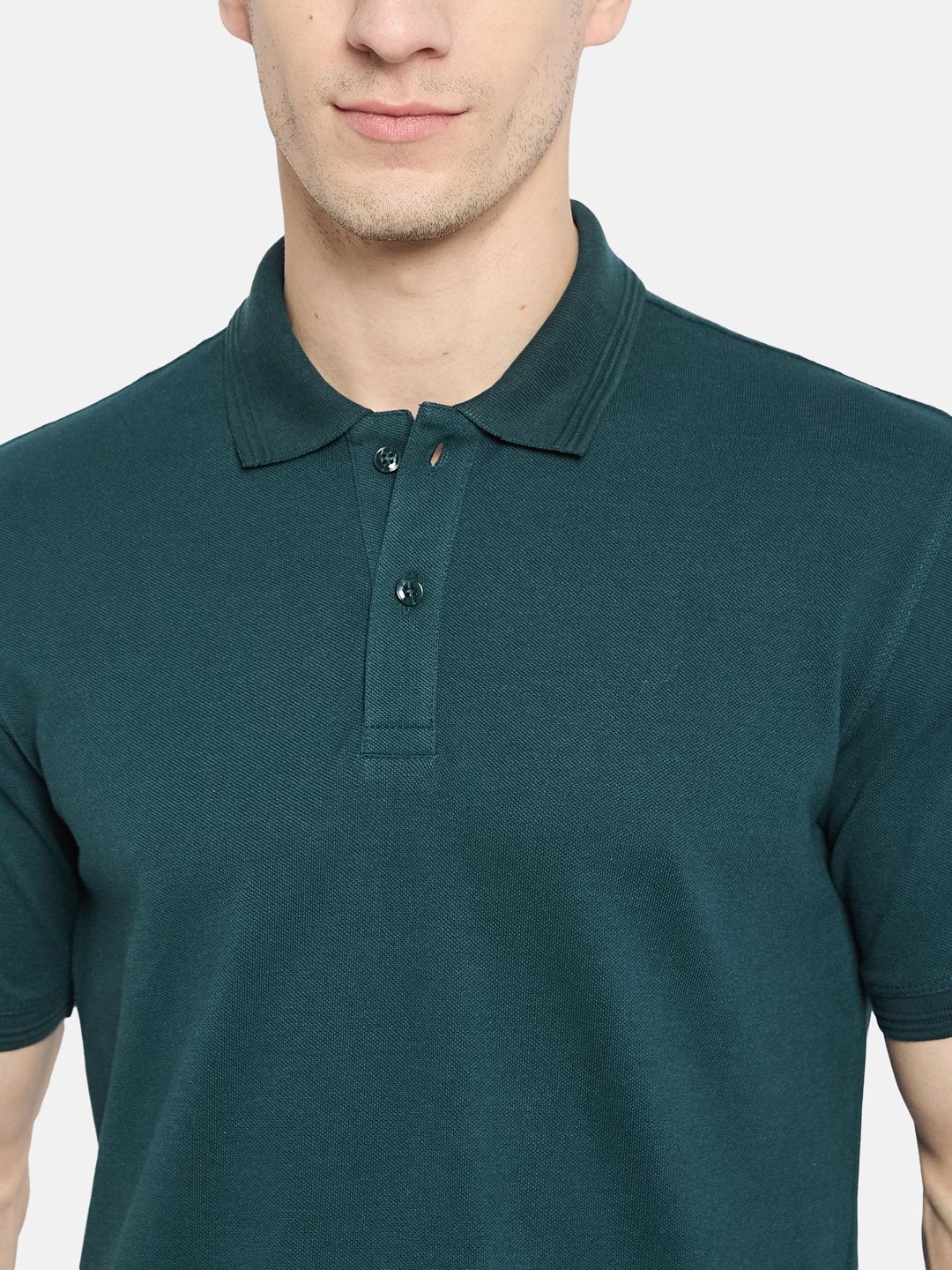 Octave Men Polo Collar T-shirt