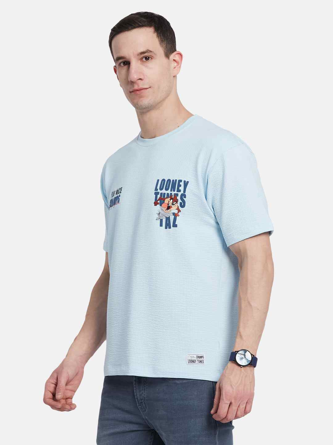 Octave Men Printed T-shirt