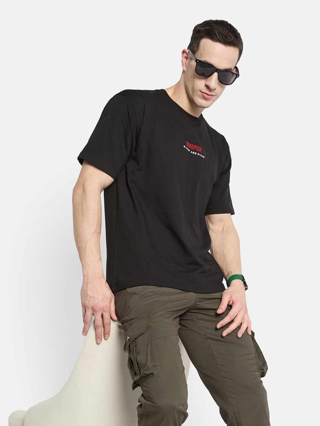 Octave Men Printed T-shirt