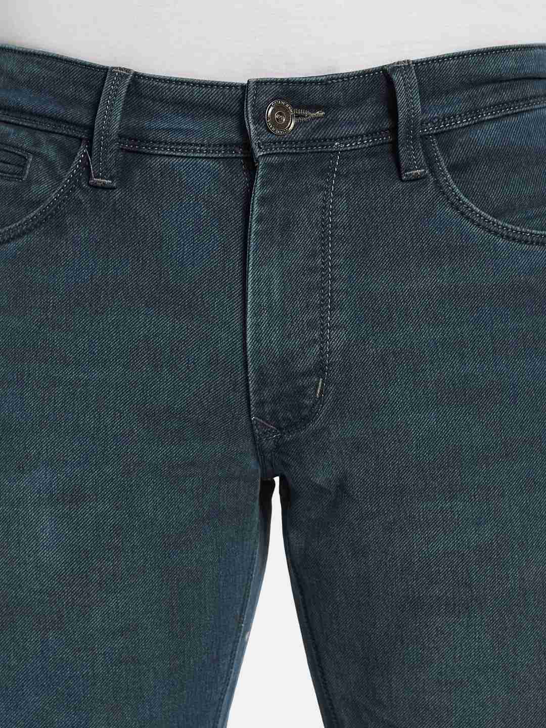 Octave Men Straight Fit Highly Distressed Stretchable Jeans