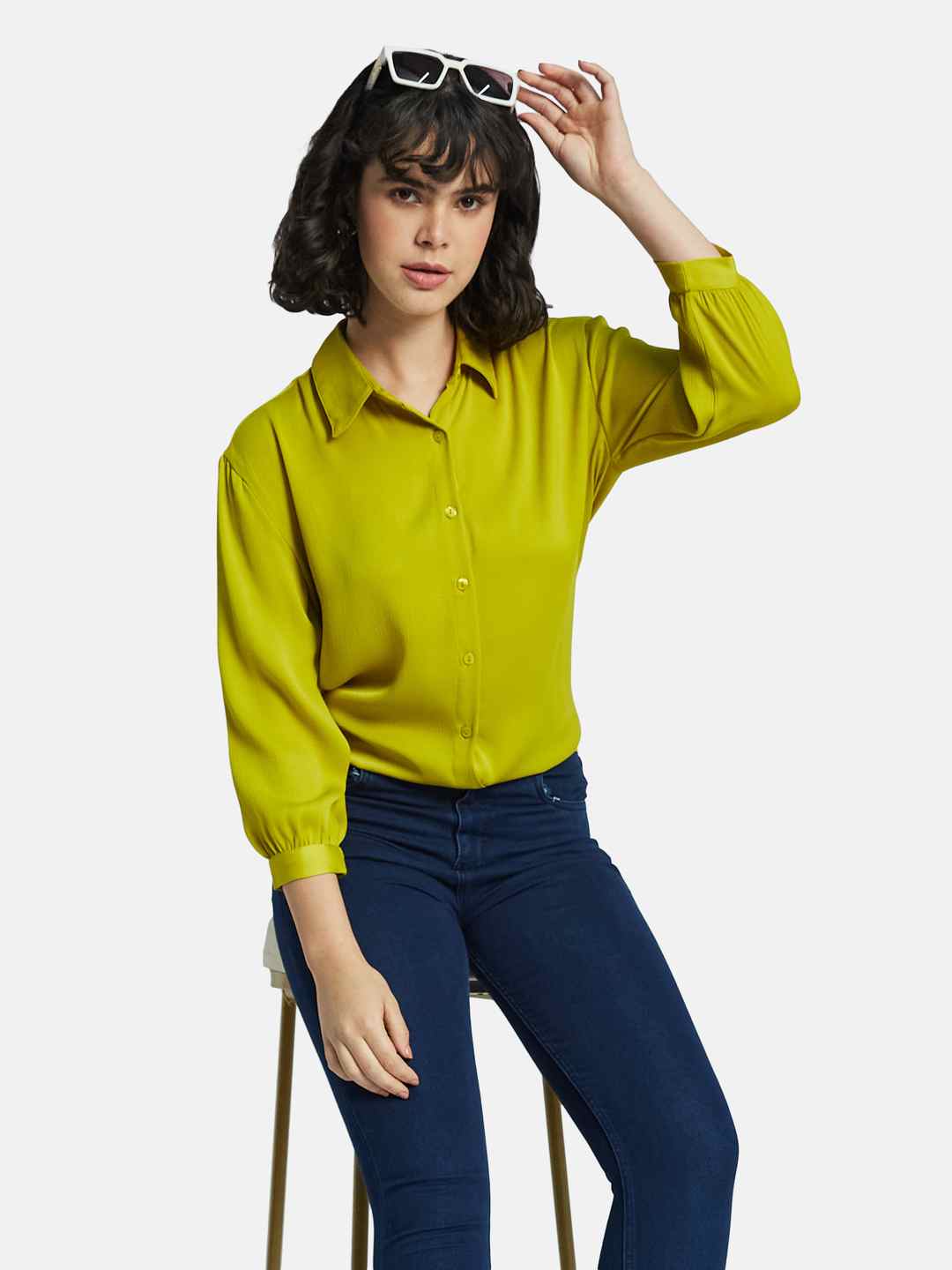 METTLE Women Opaque Casual Shirt