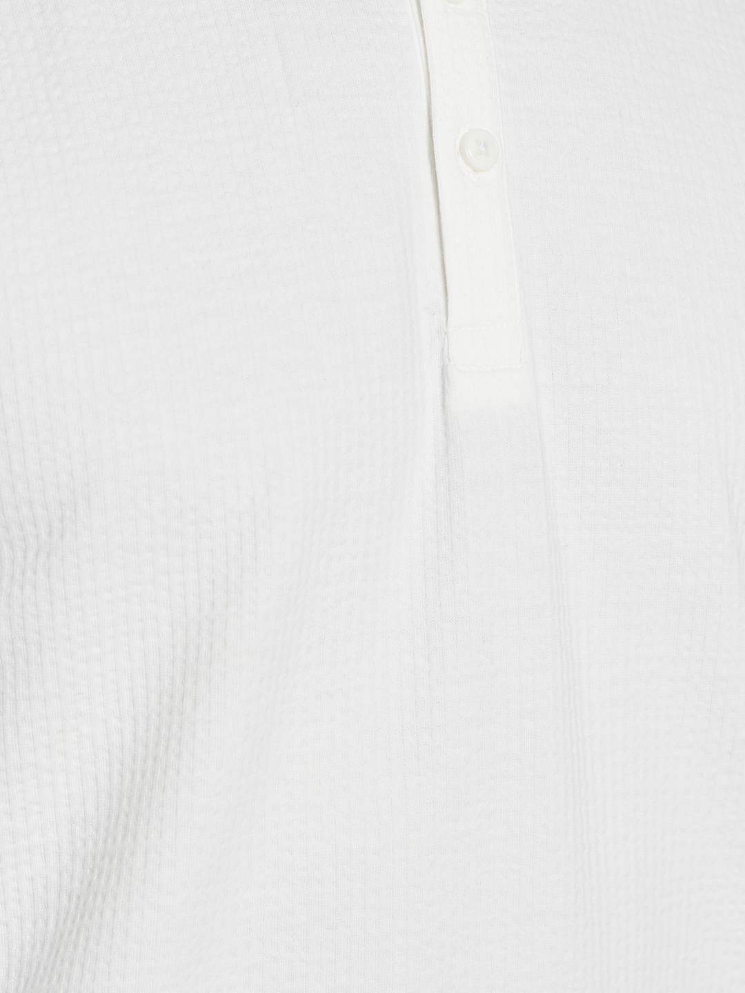 METTLE Men Mandarin Collar T-shirt