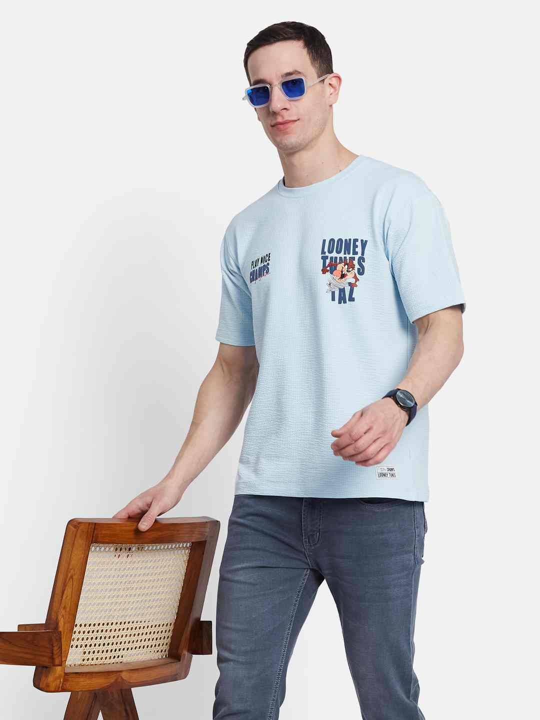Octave Men Printed T-shirt