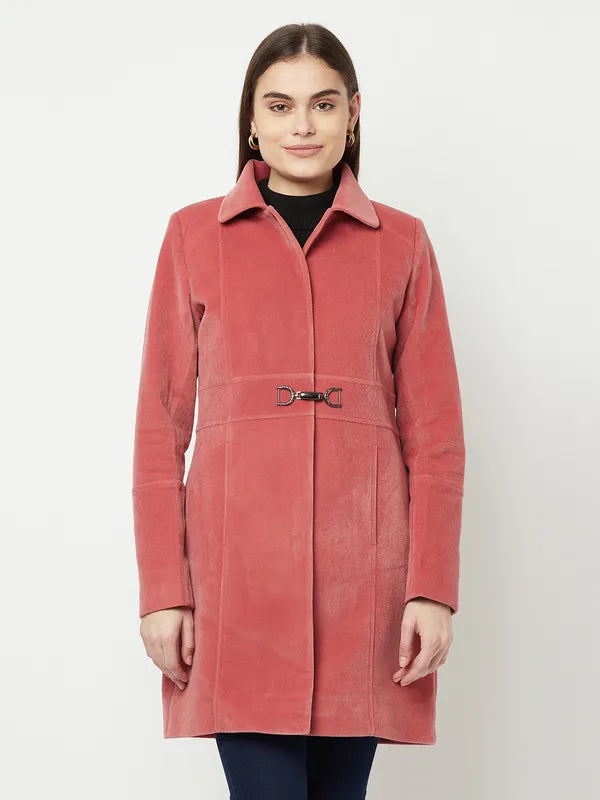 Women Blush Coat