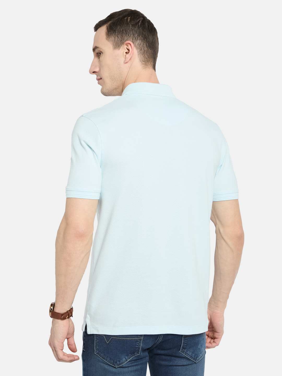 Octave Men Polo Collar T-shirt