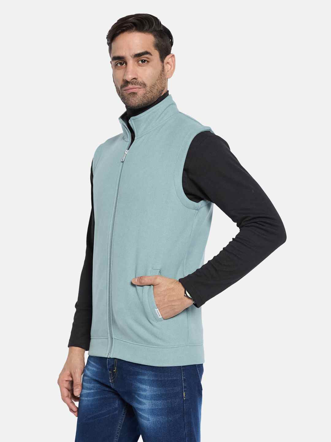Octave Men Front-Open Sweatshirt
