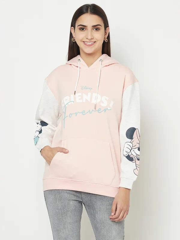 Women Pastel Pink Sweatshirts