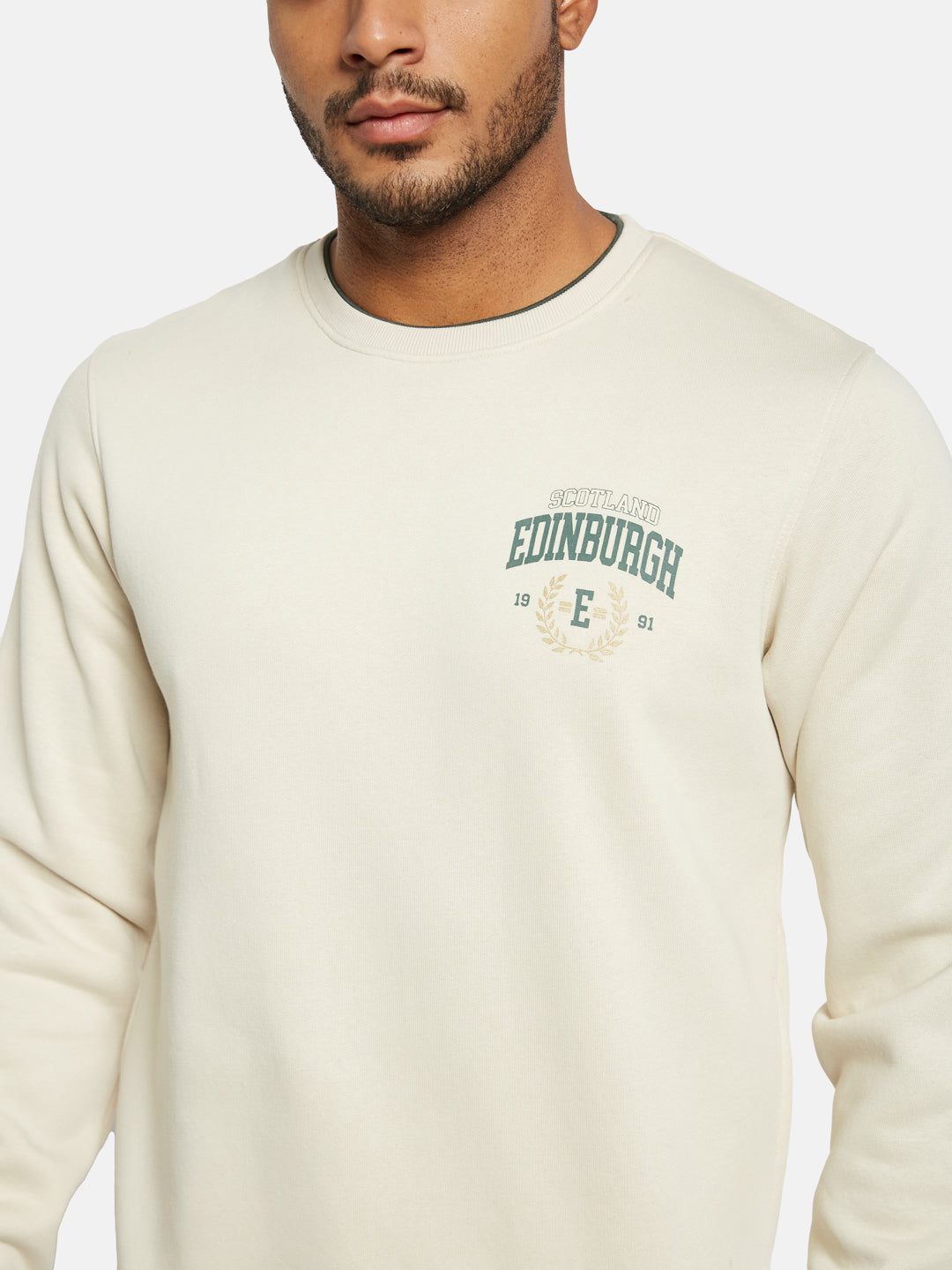 Octave Men Printed Sweatshirt