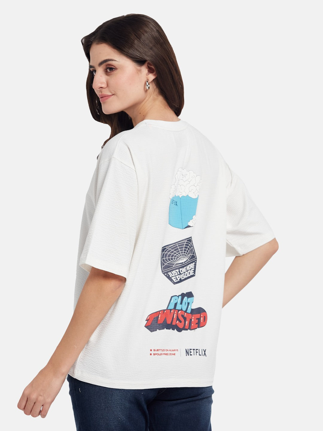 METTLE Women Printed T-shirt