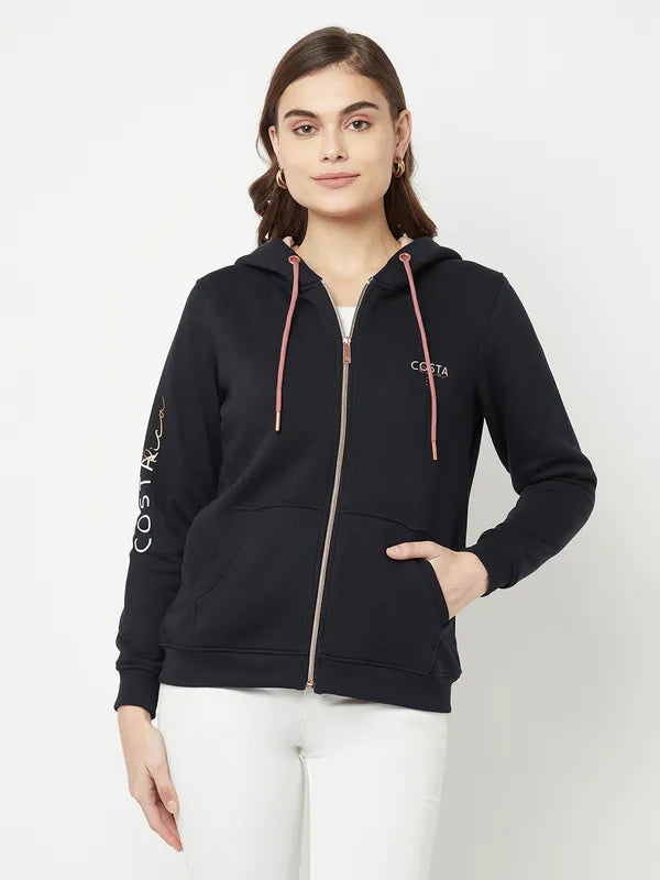 Women Navy Sweatshirts