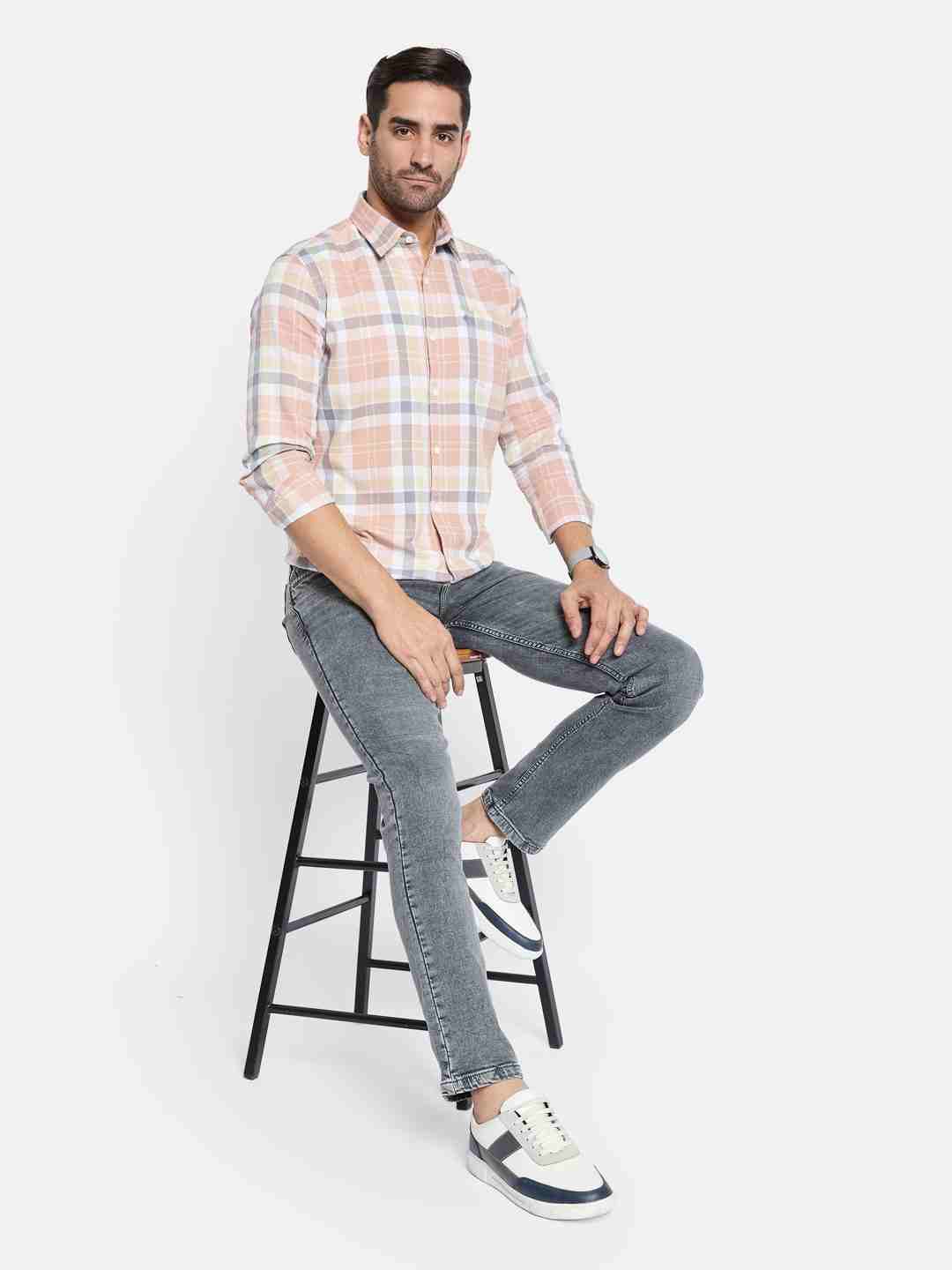Octave Men Light Fade Stretchable Jeans
