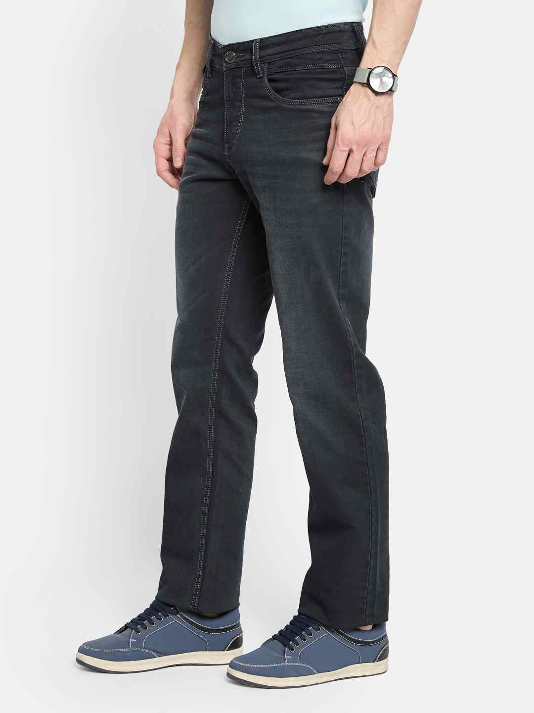 Octave Men Straight Fit Stretchable Jeans