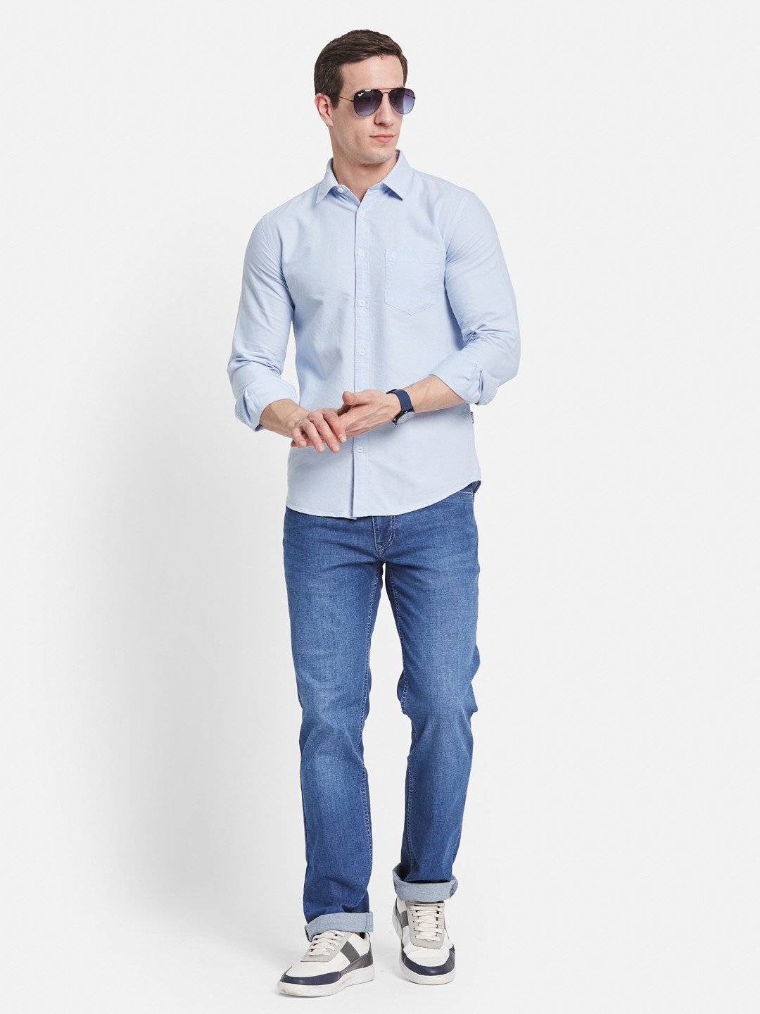 METTLE Men Opaque Casual Shirt