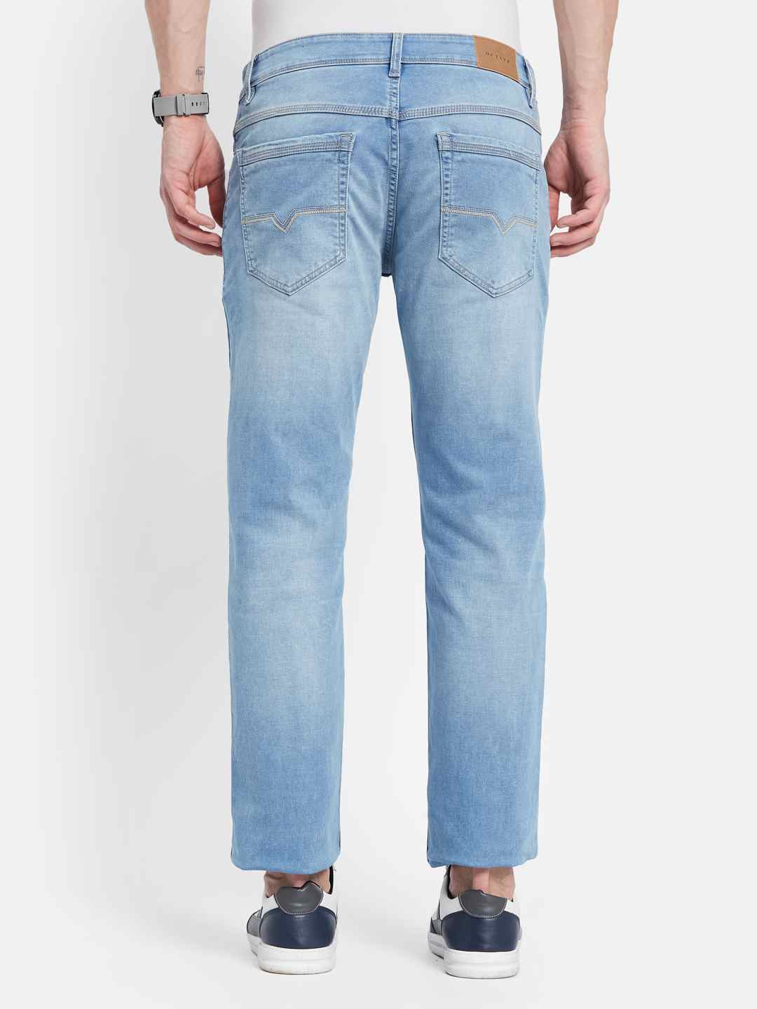 Octave Men Straight Fit Stretchable Jeans