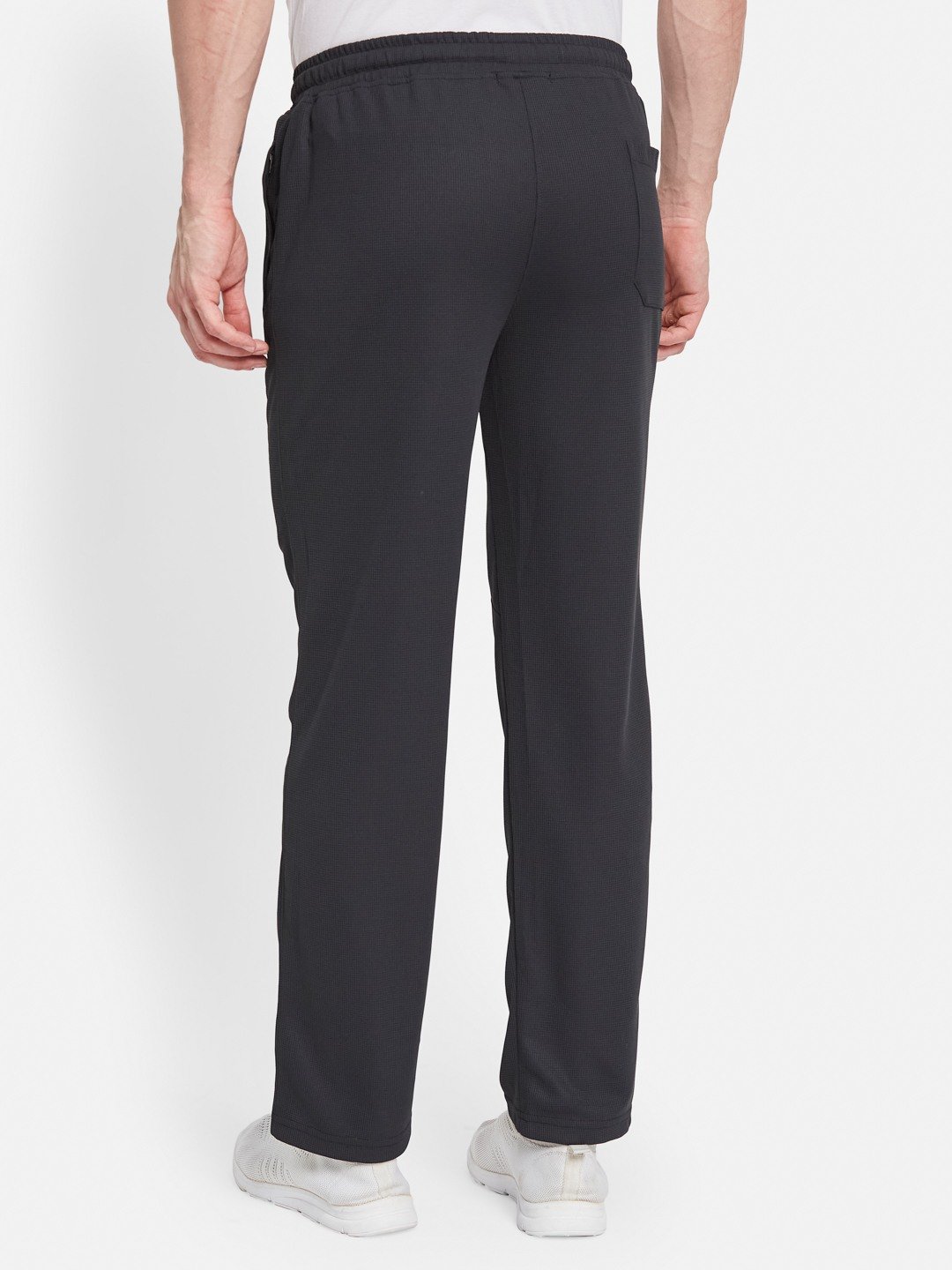 Octave Men Cotton Mid Rise Track Pants