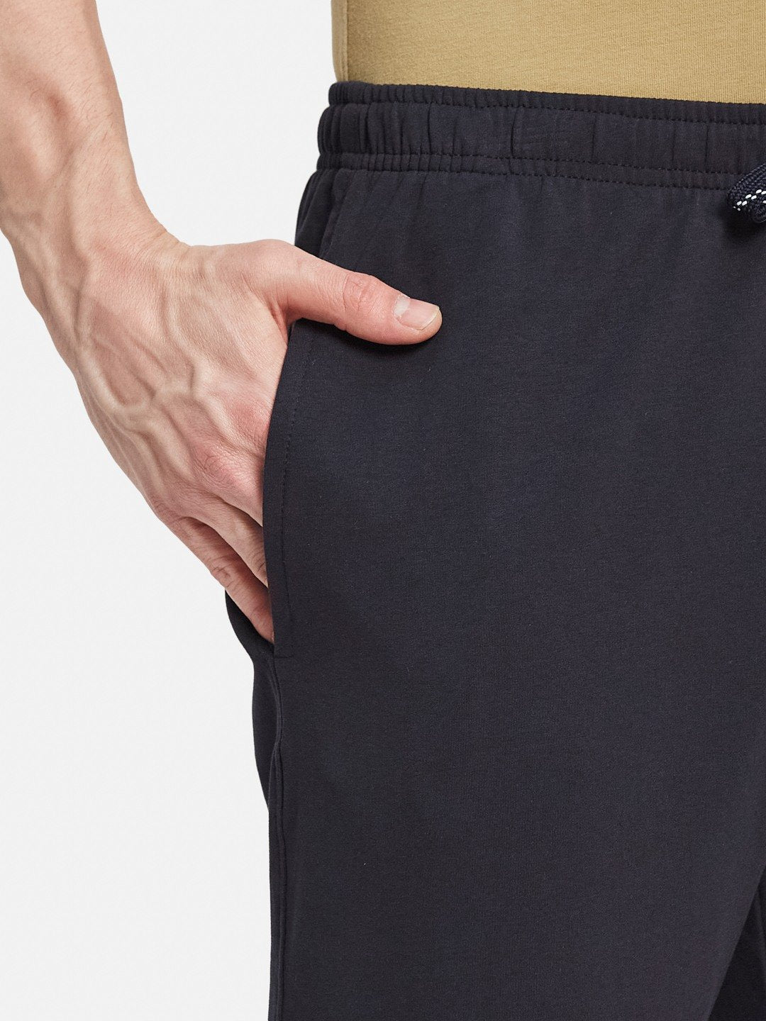 Octave Men Cotton Mid Rise Track Pants