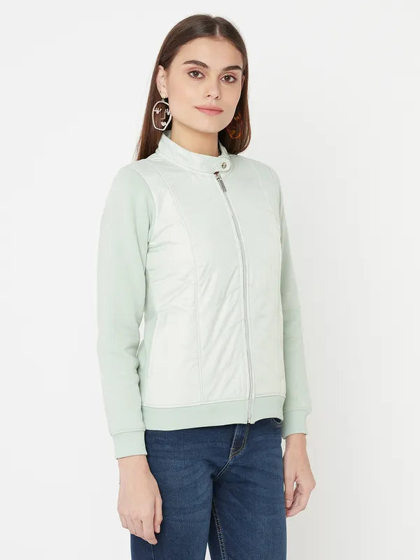 Women Dusty Mint Sweatshirts