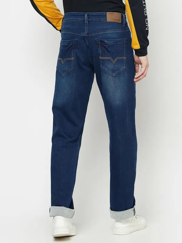 Men Royal Blue Jeans