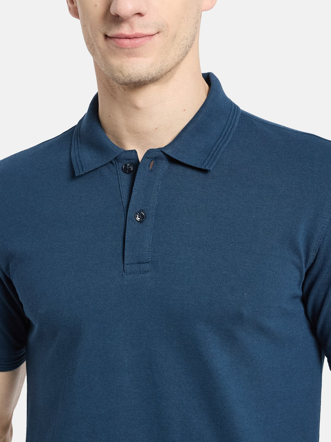 Octave Men Polo Collar T-shirt
