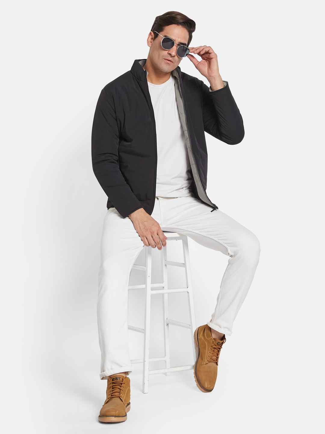METTLE Men Padded Jacket