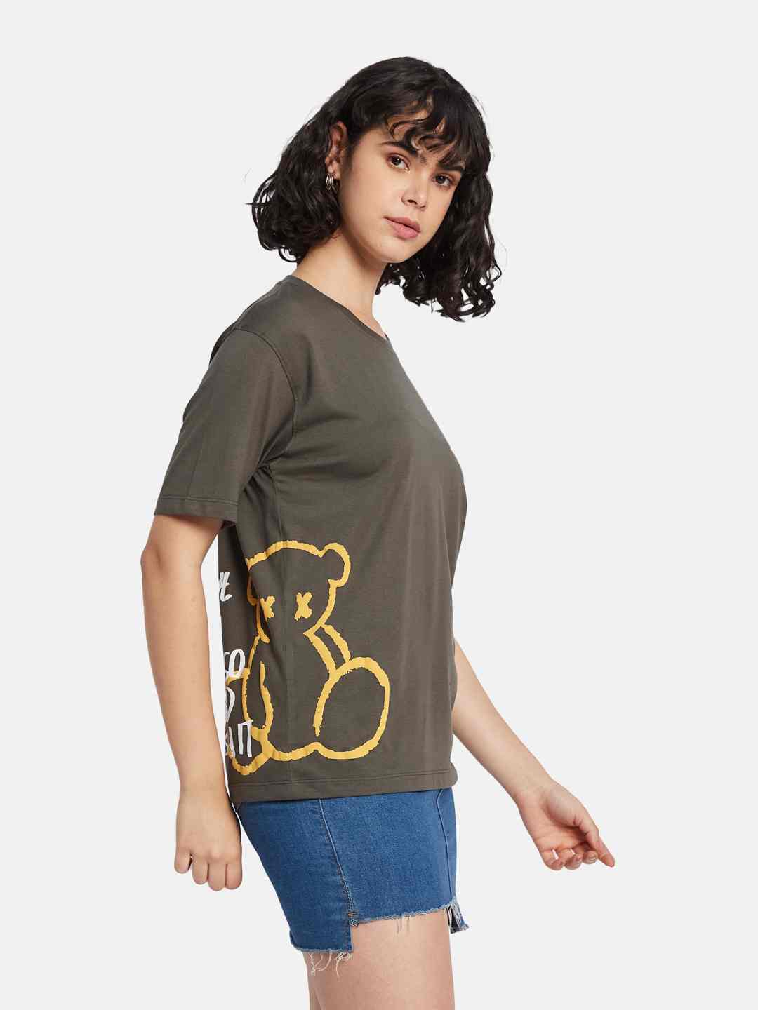 METTLE Women Printed T-shirt