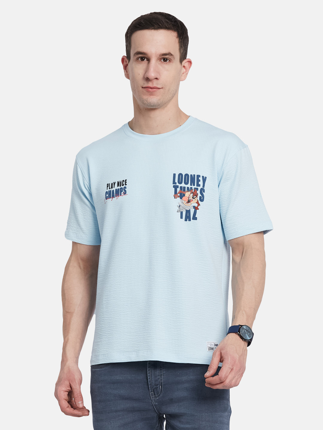 Octave Men Printed T-shirt