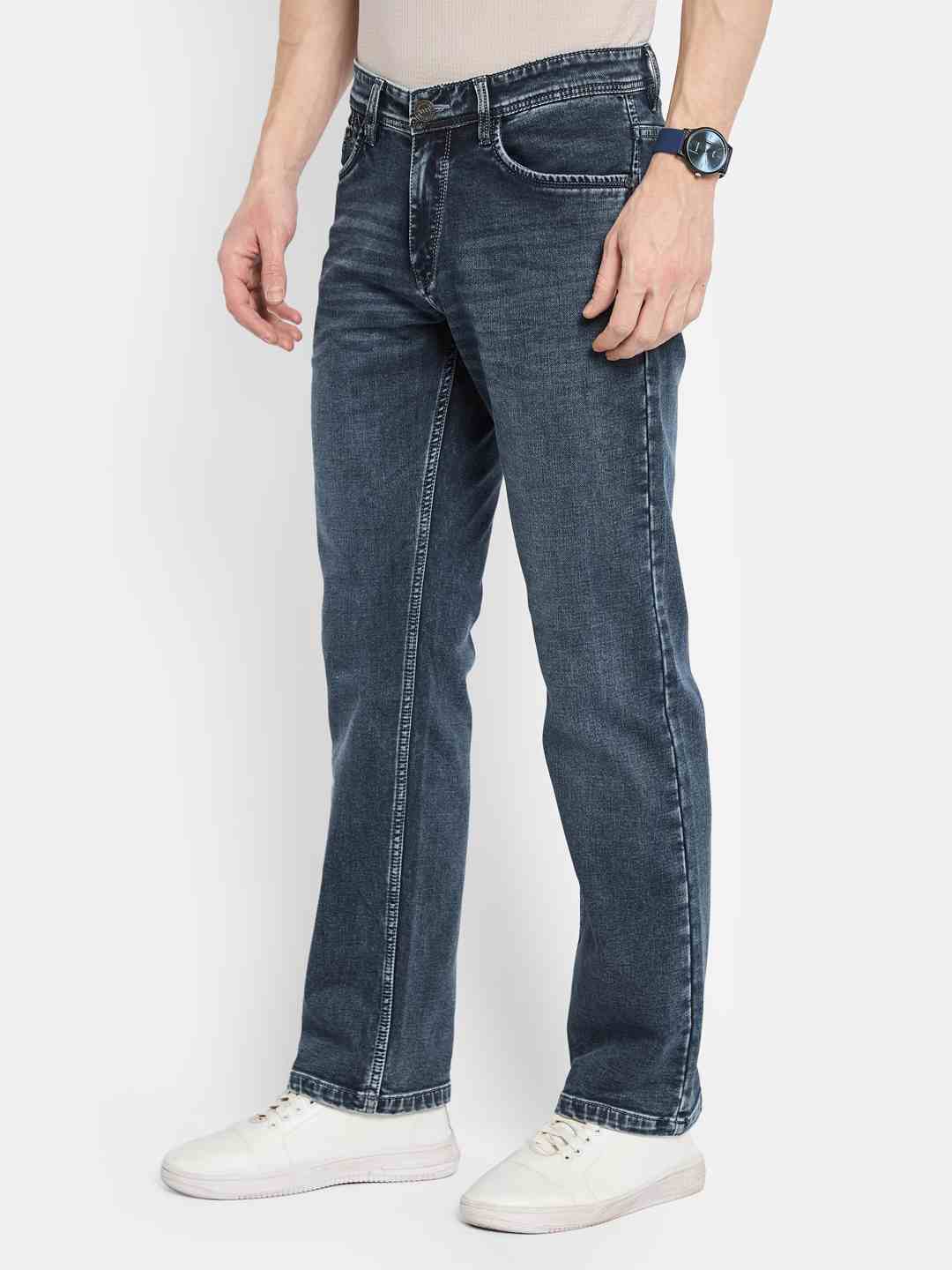 Octave Men Straight Fit Stretchable Jeans