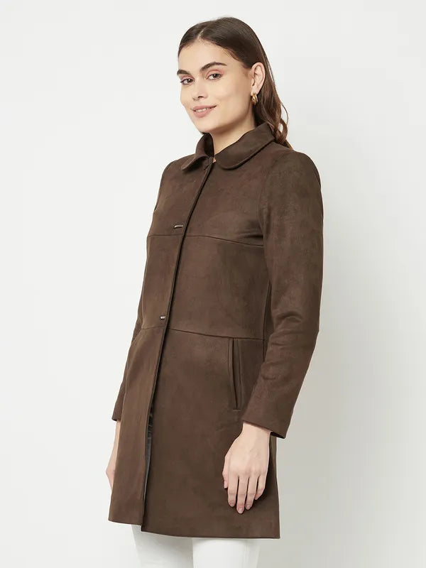 Women Olive Coat