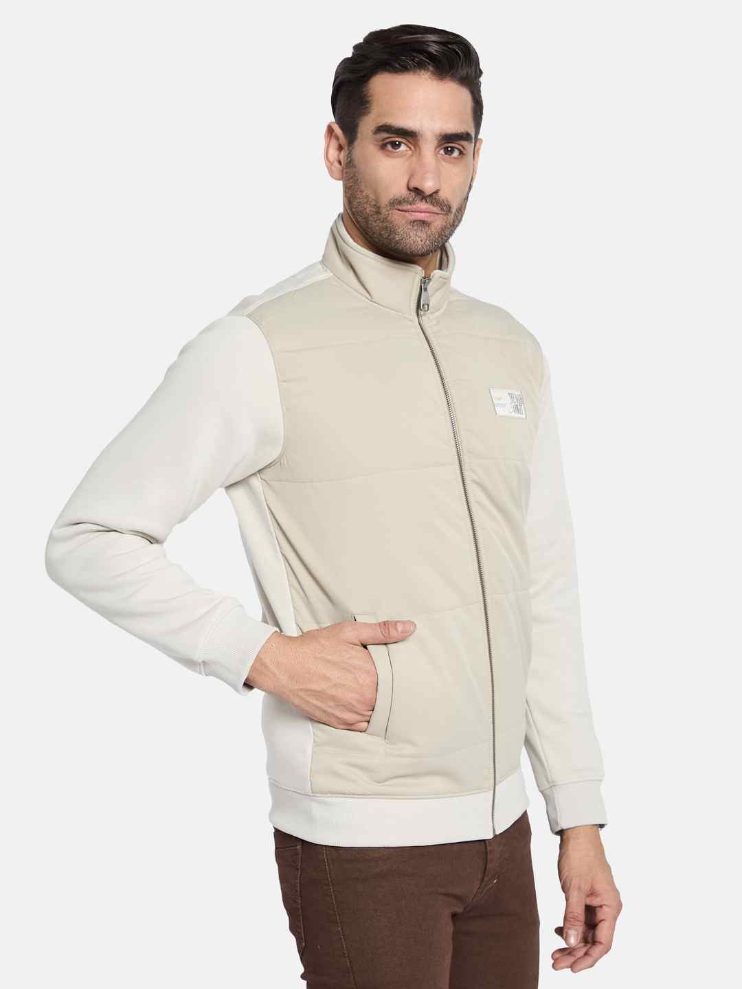 Octave Men Front-Open Sweatshirt