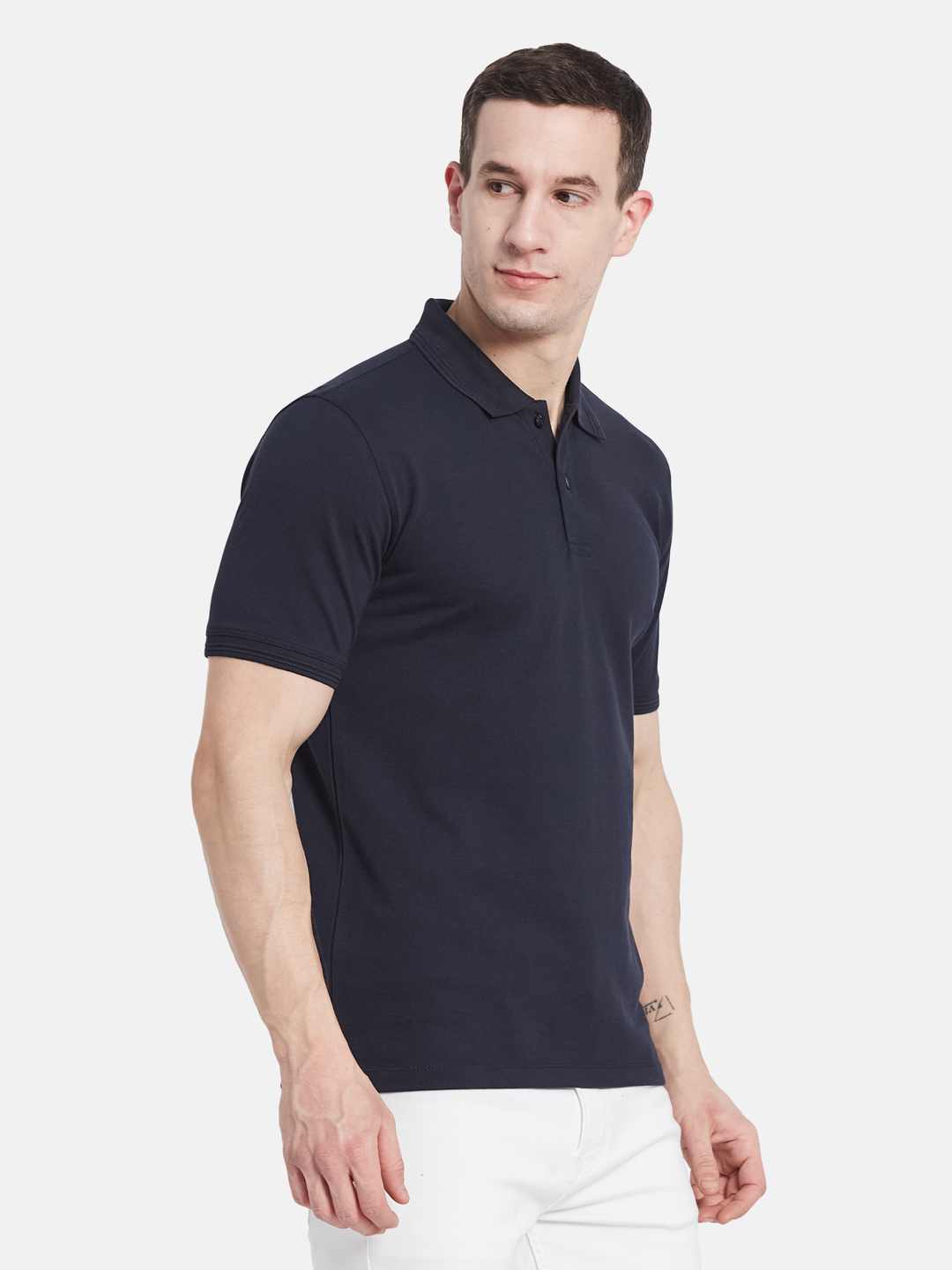 Octave Men Polo Collar T-shirt
