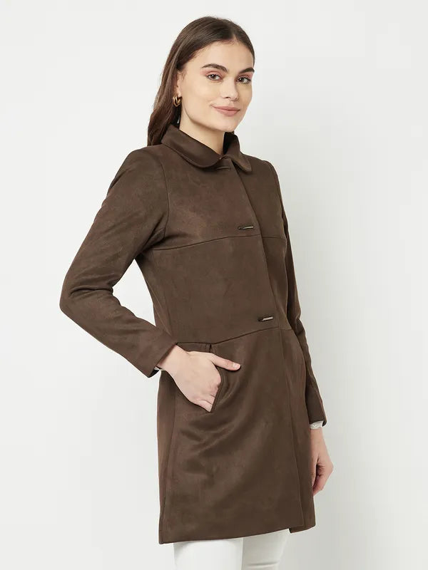 Women Olive Coat