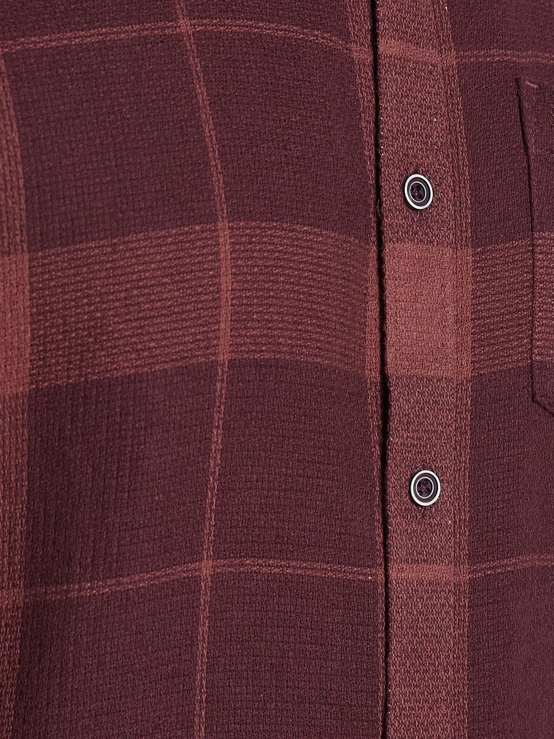 METTLE Men Opaque Checked Casual Shirt