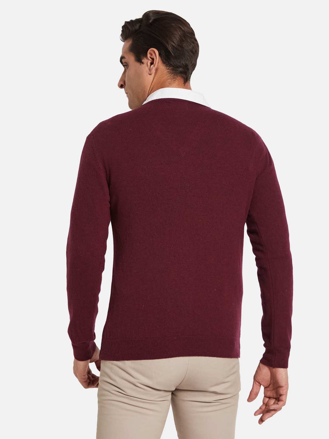 METTLE Men Woollen Pullover