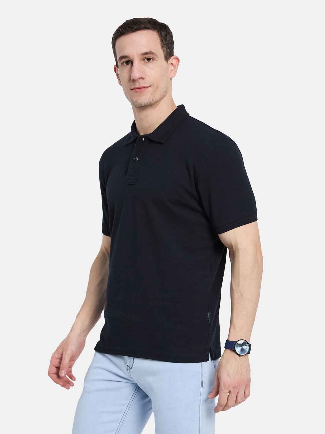 Octave Men Polo Collar T-shirt