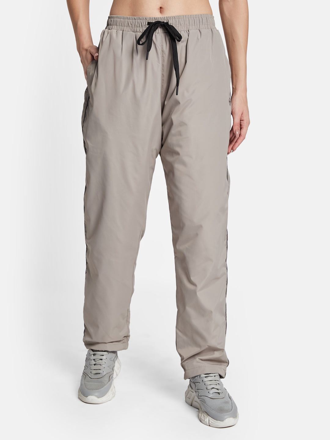 METTLE Women Regular Fit Cotton Track Pants