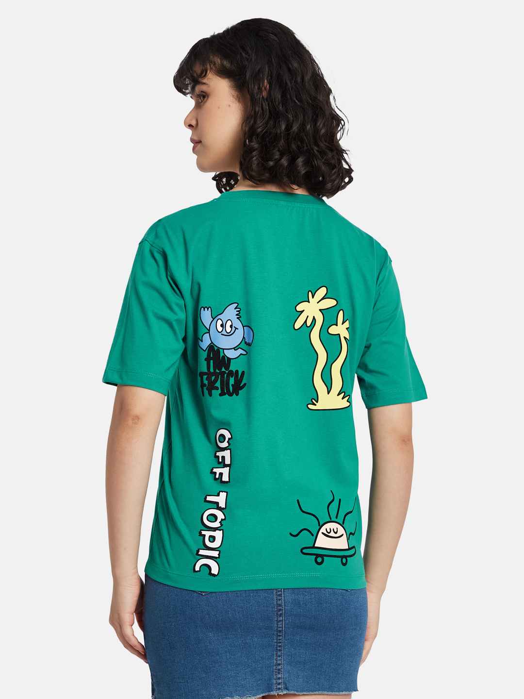 METTLE Women Printed T-shirt