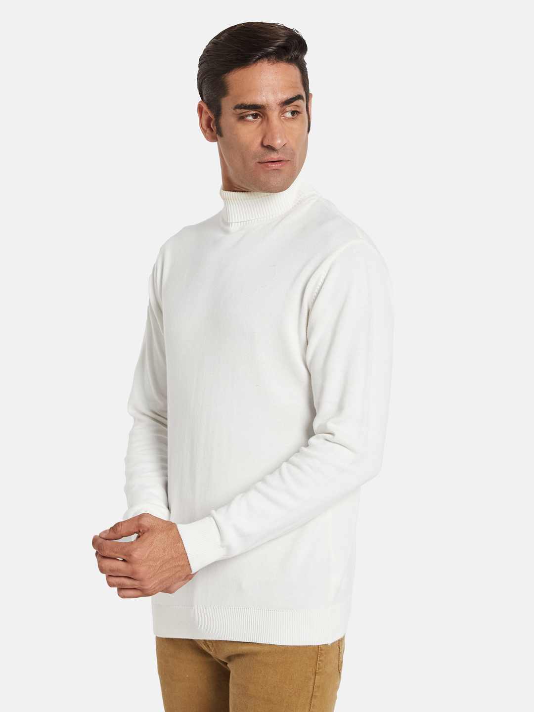 METTLE Men Cotton Pullover Sweaters