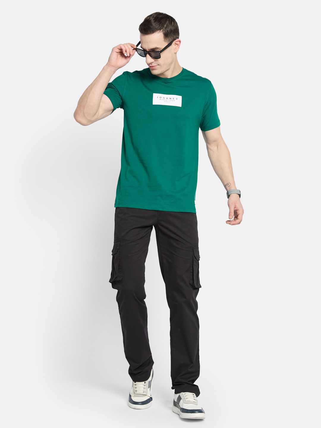 Octave Men Printed T-shirt