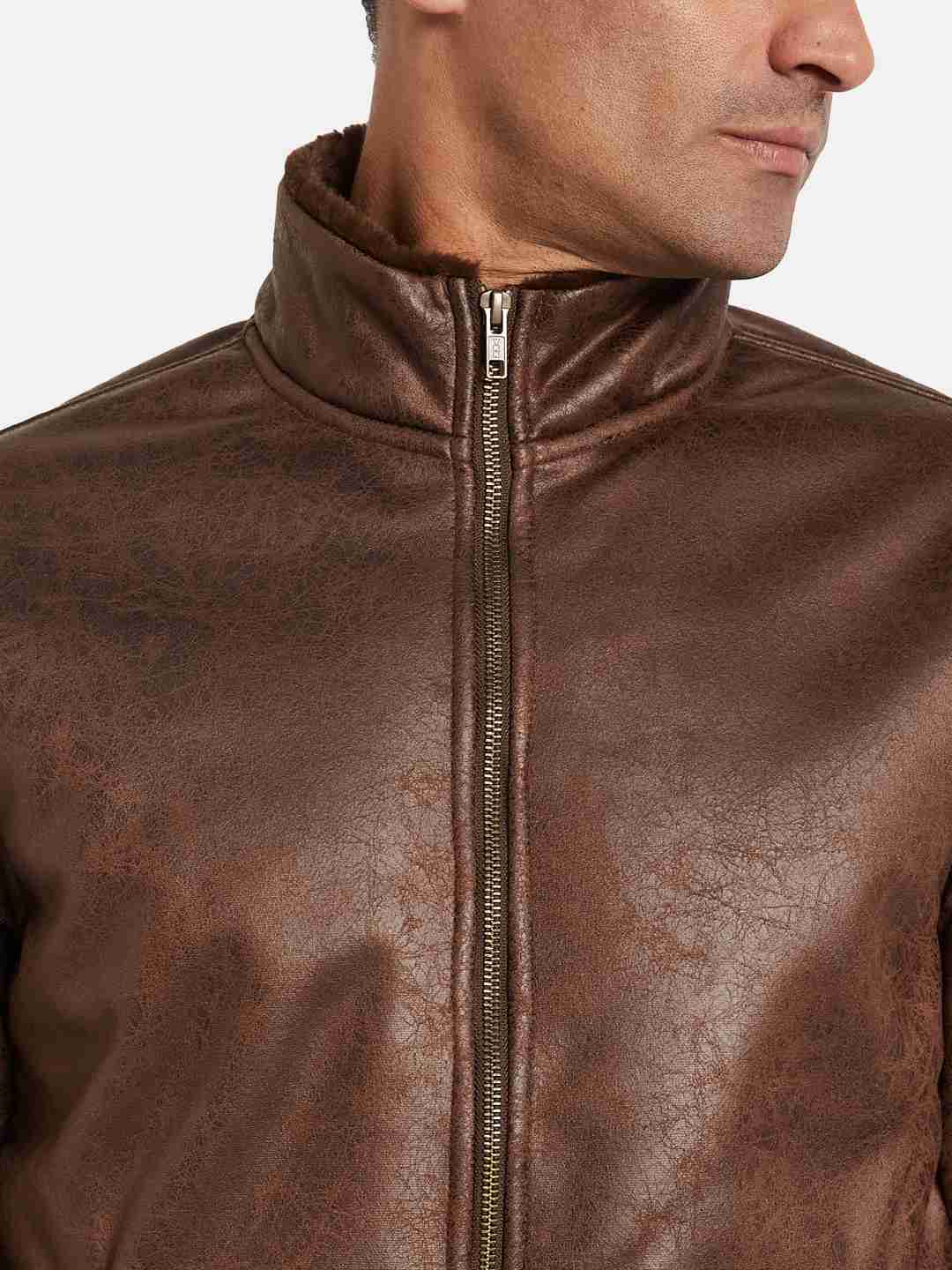 METTLE Men Suede Jacket