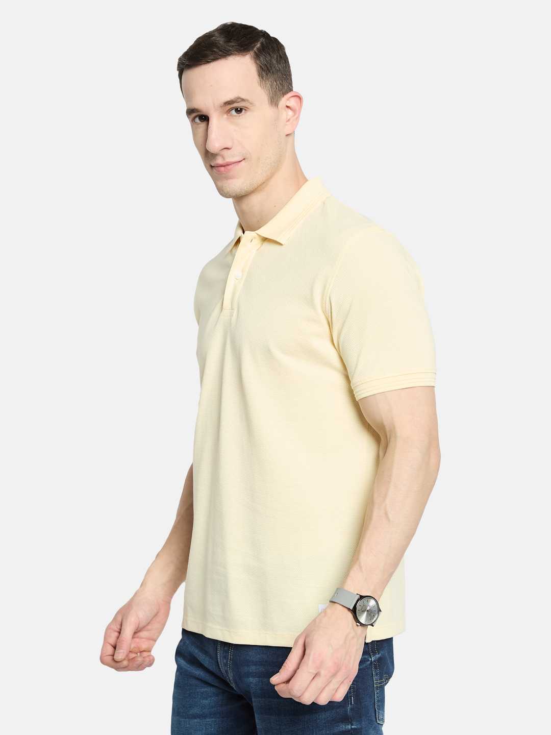Octave Men Polo Collar T-shirt