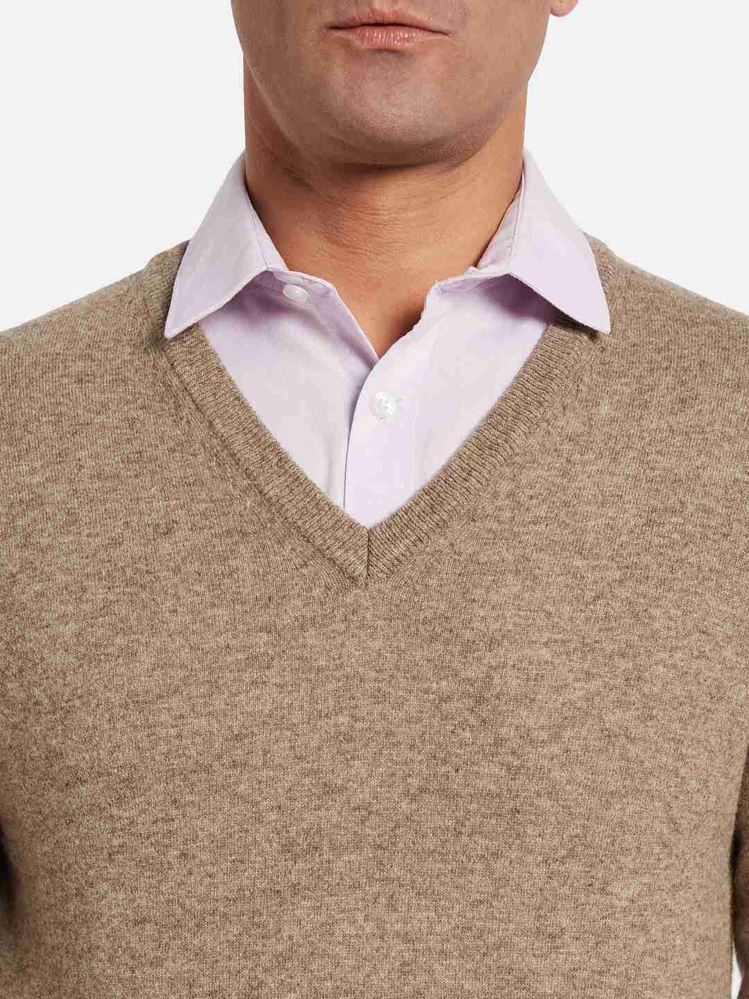 METTLE Men Woollen Pullover