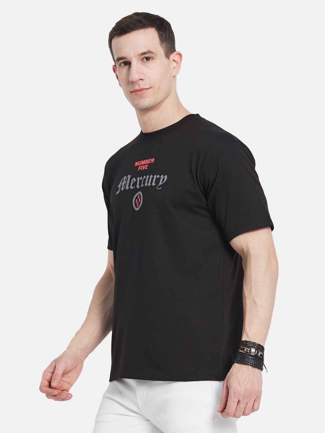 Octave Men Printed T-shirt