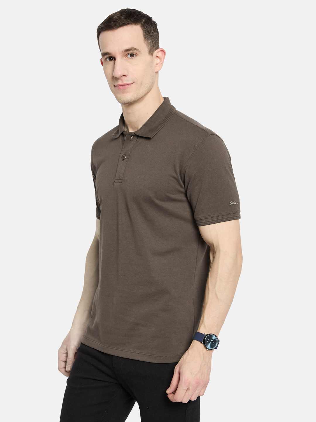 Octave Men Polo Collar T-shirt