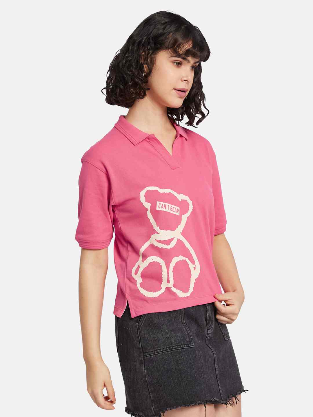 METTLE Women Printed T-shirt